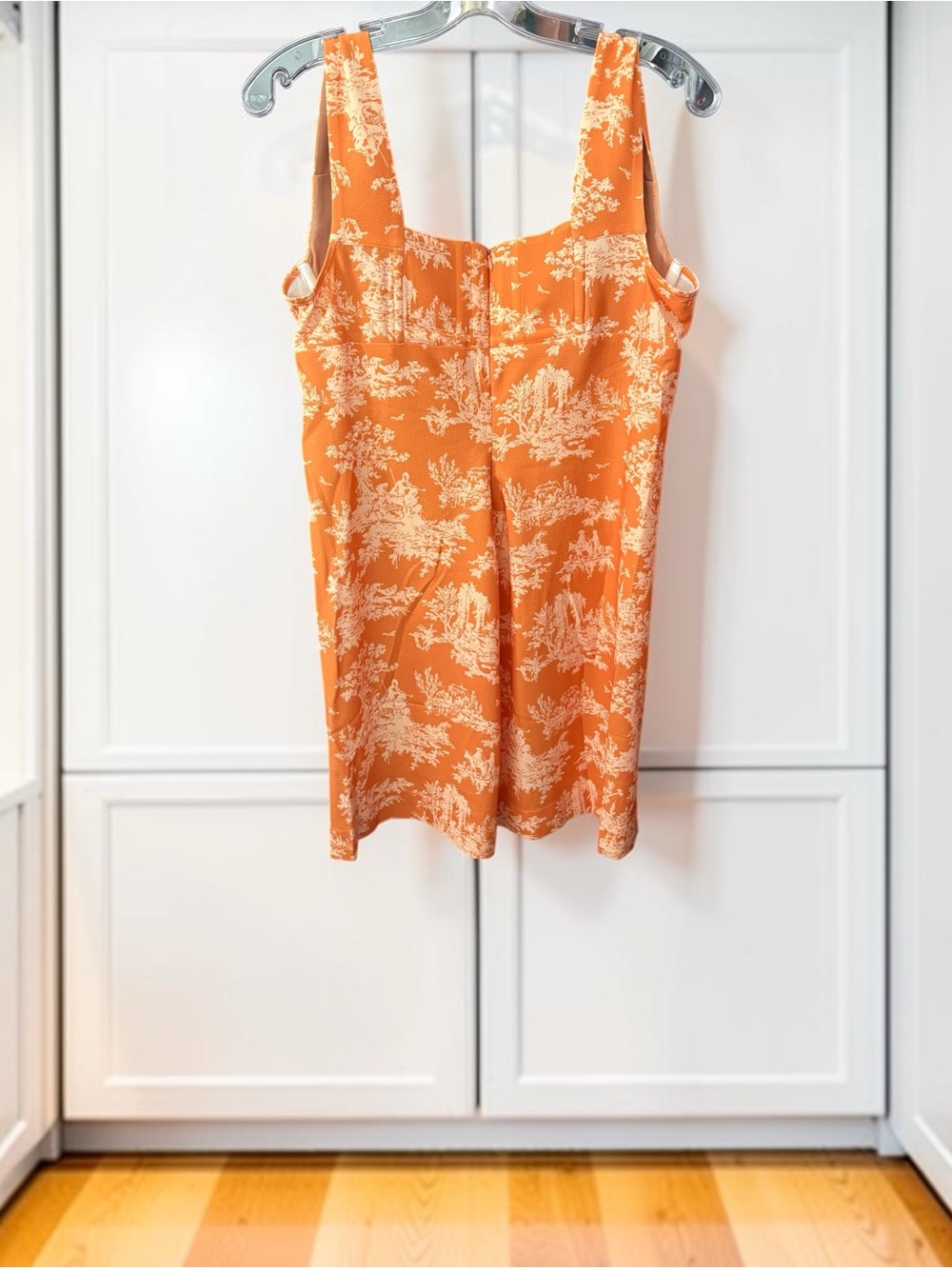 $410 Miaou Vivi Clementine Print Mini Dress - Picture 6 of 10